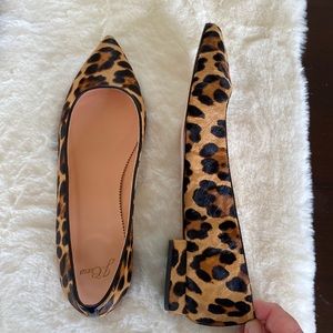 J. Crew Leopard Flats, Brand New